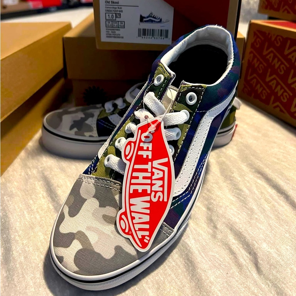Multi color vans